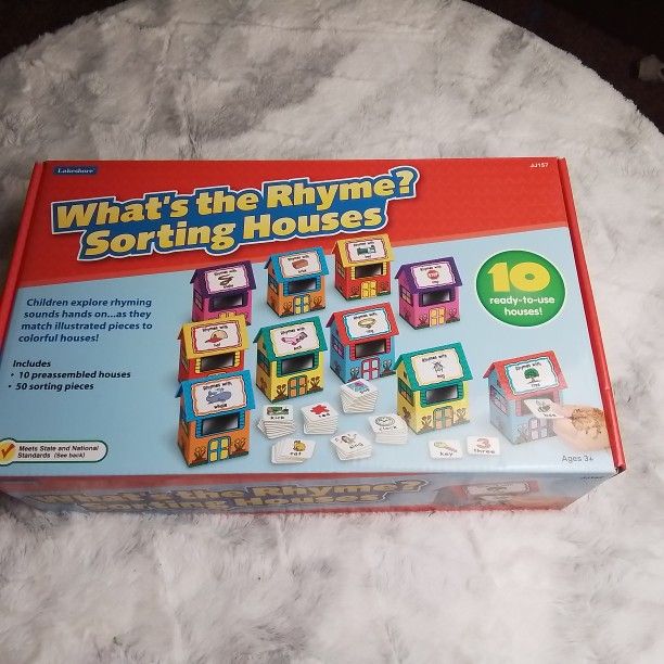 Lakeshore Learning Rhyming Houses