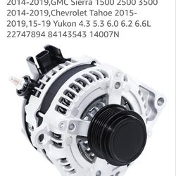 New Silverado Sierra Tahoe Alternator