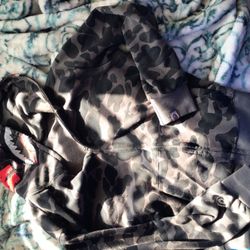 Bape Hoodie And Offwhite Hoodie