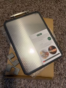 BRAND NEW TCHZA Stainless Steel Cutting Board (In Box)