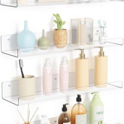 New Clear Wall Shelves