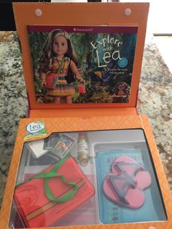 American Girl Explore with Lea kit. 22 piece kit