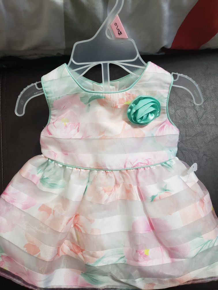 Baby girl dress brand new 0-3 months