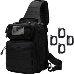 *BEST PRICE* Tactical Sling Bag Backpack Chest Bag Outdoor Travel Hiking 