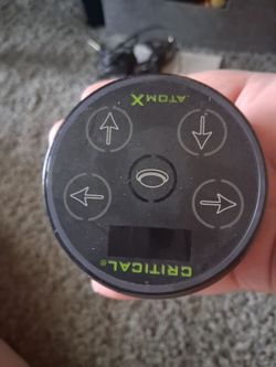 AtomX critical power supply and dragonhawk foot pedal