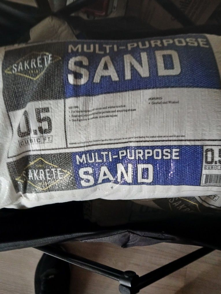 Multi Purpose Sand 30 Bucks A Bag 5 Bags Left