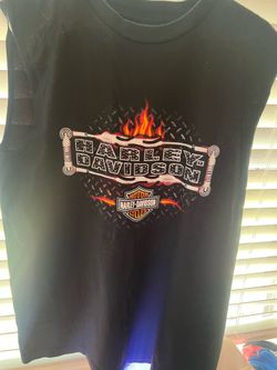 Harley Davidson Men's Black T-shirt