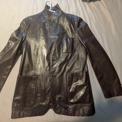 Leather Jacket 100 % Original Chamarra De Piel 