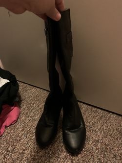 Black boots