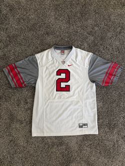 Nike Men's Ohio State OSU Buckeyes 2009 Pro Combat Rivalry 1954 Throwback Football Jersey Large