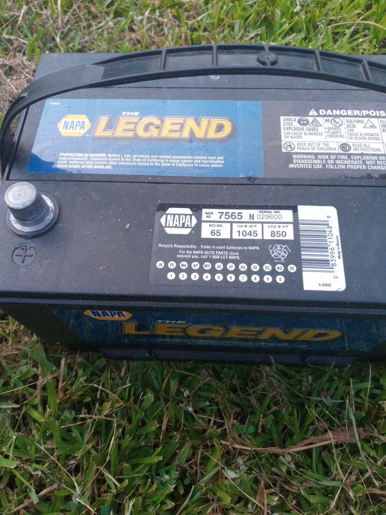 Napa Legend Battery