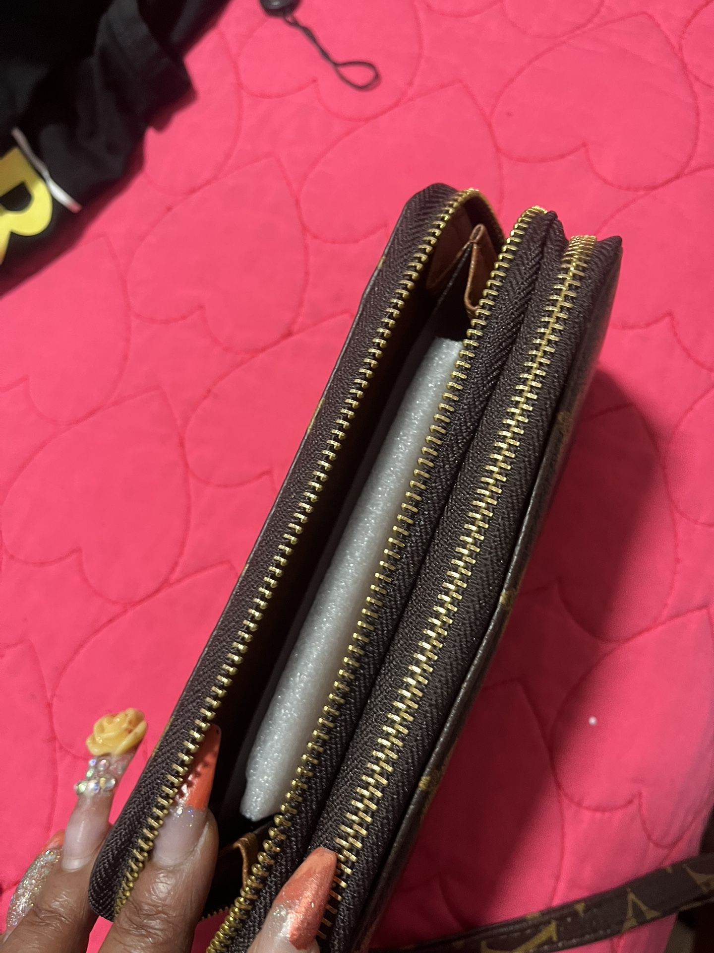 Double Zipper Wallet