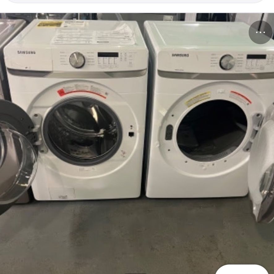 2022 Samsung Washer And Dryer 