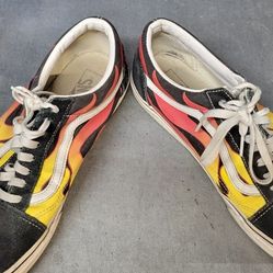 Vans Flamed Shoes