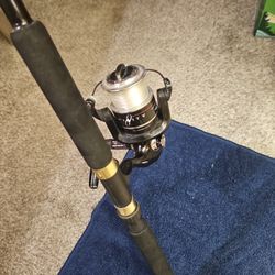 South Bend Infinity Reel On Master Spectra Rod