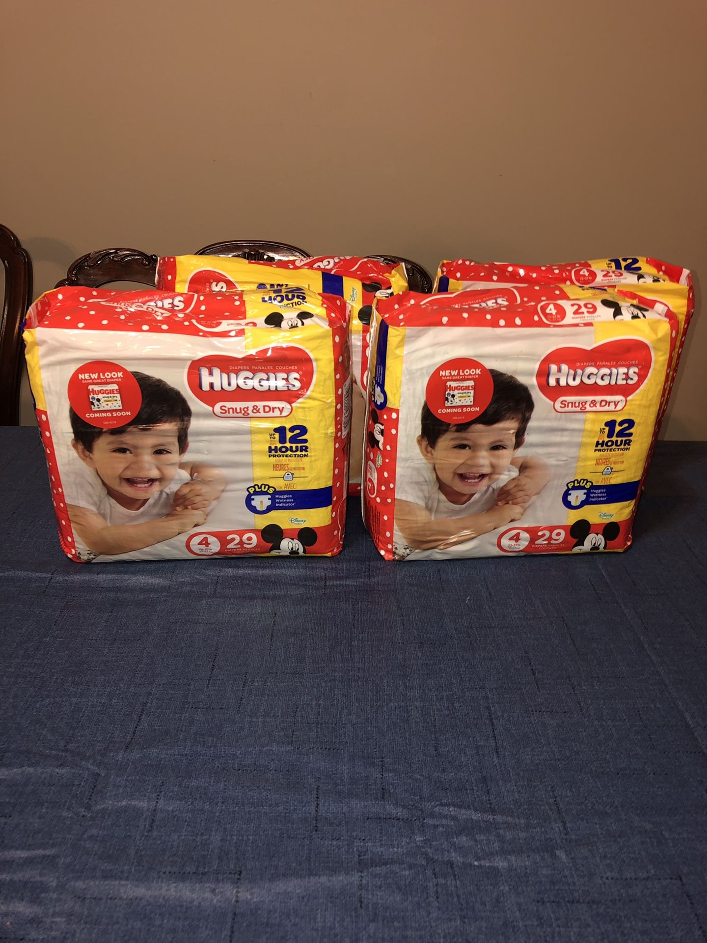 Huggies size 4