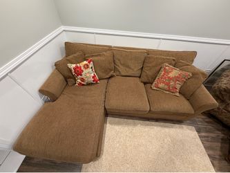Sectional sofa with Chaise lounge- Crate & Barrel