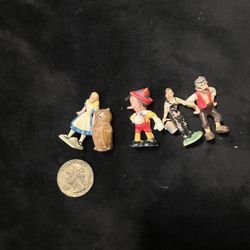 Vintage Disney mini figures 1960s