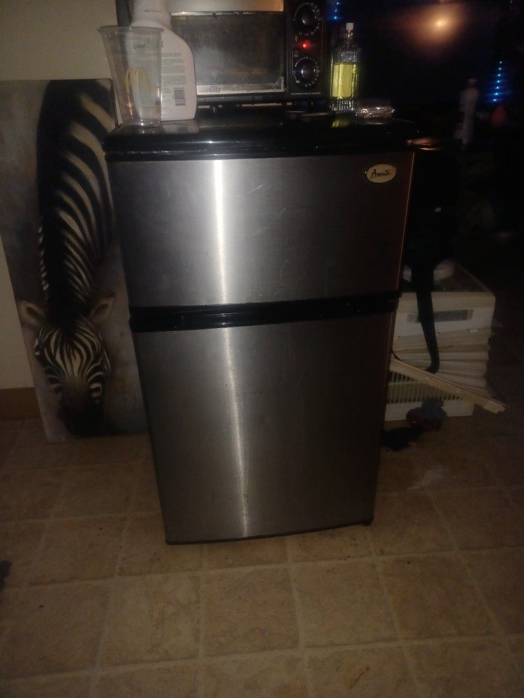 Stainless Steel Mini Fridge 