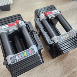 PowerBlock Elite USA 50lbs Adjustable Dumbbells