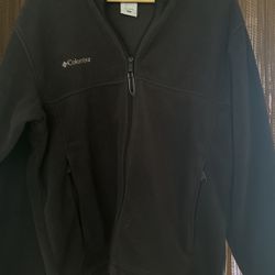 Columbia Mens Zippered Sweater Medium