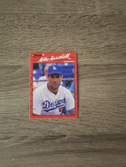 1990 Donruss Mike Marshall Dodgers Baseball Card