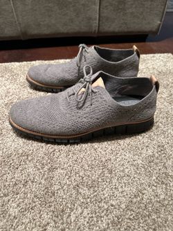 Cole Haan Knit Oxford Sneakers Grey – Size 10.5 – Excellent Condition