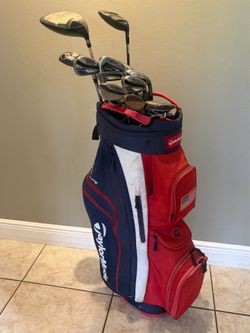 Full Set of TaylorMade and Cleveland Golf Clubs