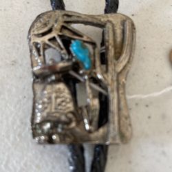 Bo Lo Tie W Turquoise 