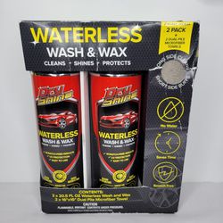 Dry Shine Waterless Wash & Wax 2 Pack 