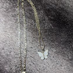 14kg Chain With Butterfly Pendent