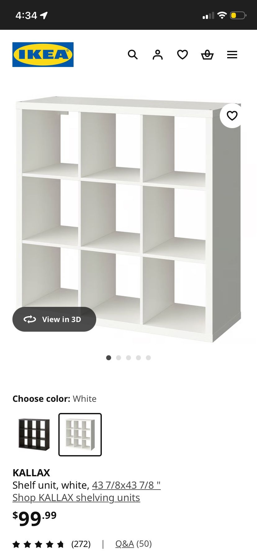 🚨 MOVING SALE — IKEA KALLAX Shelf $50 — First Come Gets It 🚨