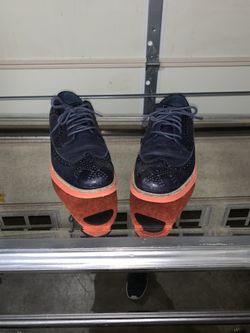 COLE HAAN LEATHER WINGTIP OXFORDS SHOES