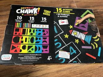Chuckle & Roar Sidewalk CHAWK! & Activity Set
