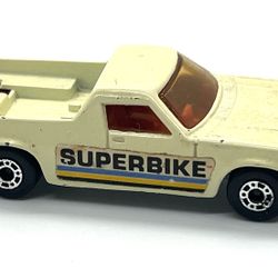 Vintage Matchbox Superfast Holden Pickup Superbike 60 Off White No Motorcycles