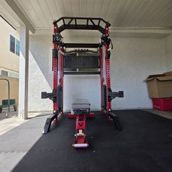 Vesta Pro Series 2in1 Squat Rack | Functional Trainer | 400lb Weight Stack | Commercial Grade | Adjustable Pulley System | FREE DELIVERY🚚 