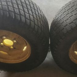 Wide ZTR TURF TIRES WITH GREAT TREAD