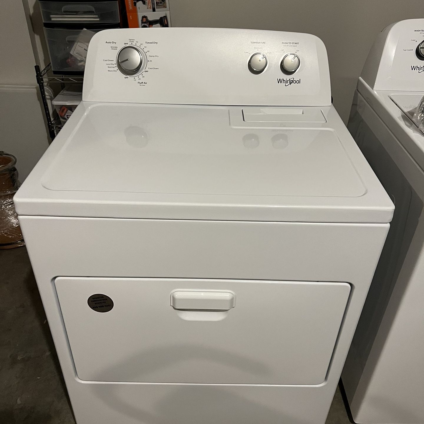 Brand New Whirlpool Washer And Dryer 