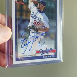 2026 Topps Eric Gagne Autograph Baseball Card 