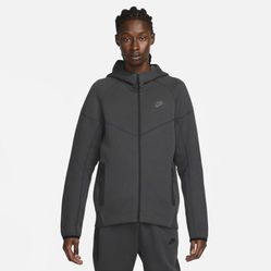 Nike Sportswear Tech Fleece Windrunner Men's XL Full-Zip Hoodie - Anthracite