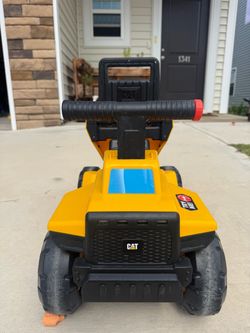 CAT Kids Ride-On Toy Excavator