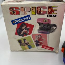Polaroid Spice Cam As new in weathered box 