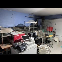 Restaurant kitchen equipment 