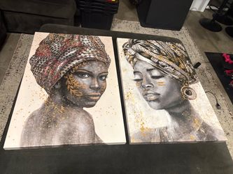 Decorative wall canvas art
