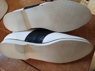 shoes- black & white