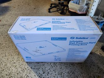 Solstice Inflatable High Pressure Rogid Floating Dock #30805 8Ft x 5Ft x 6"