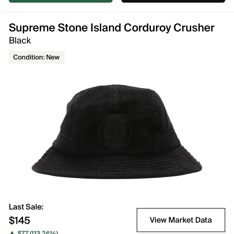 Supreme Stone island Corduroy Crusher for Sale in West Covina, CA