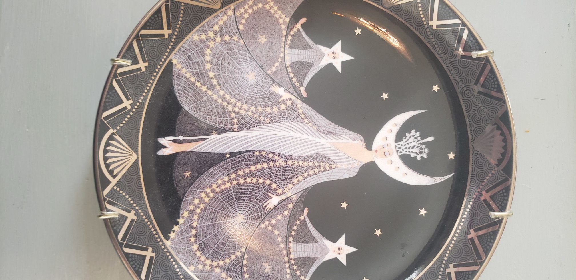 Limited edition plate Queen of the Night