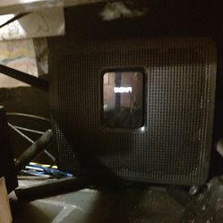 Black Smart WiFi Router with Display