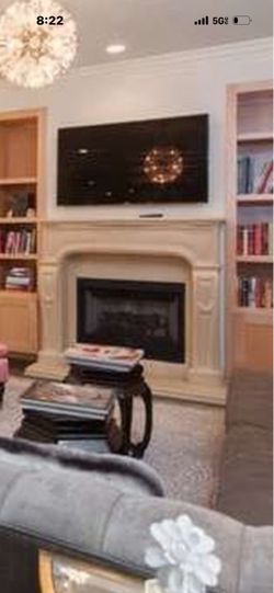 Fire place mantel